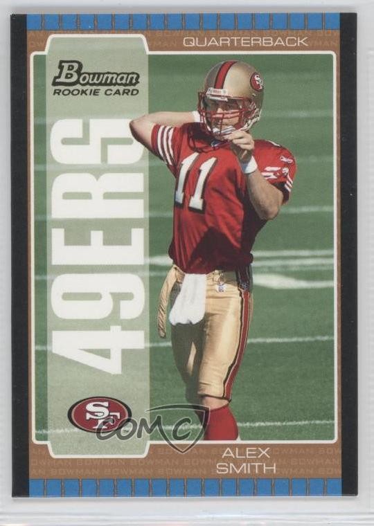 2005 Bowman Bronze Alex Smith #114 Rookie RC b5x