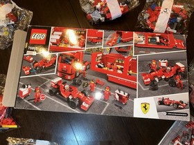 LEGO 75913 SPEED CHAMPIONS: F14 T & Scuderia Ferrari Truck New Open Box 100%