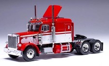 IXO 1/43 Peterbilt 359 Conventional Truck Mini Car Red/White Diecast Mini Car