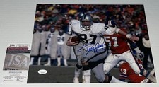Dave Casper signed Oakland Raiders 11x14 photo 2 W HOF Inscription JSA Witnessed
