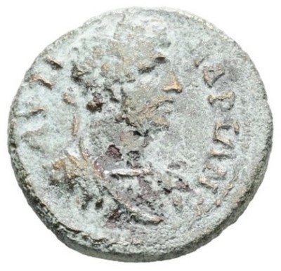 Ancient Roman Coin Hadrian 117-138 AD Aeolis Elaea