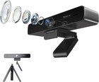 *NEW* 4K Webcam w/ Microphone Auto Framing for PC AI Noise Canceling 10x Zoom