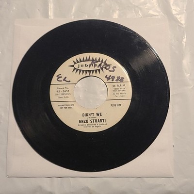Enzo Stuarti - Didn't We / Gloves Pictures Dreams Door Mirror & Heart 45  Record