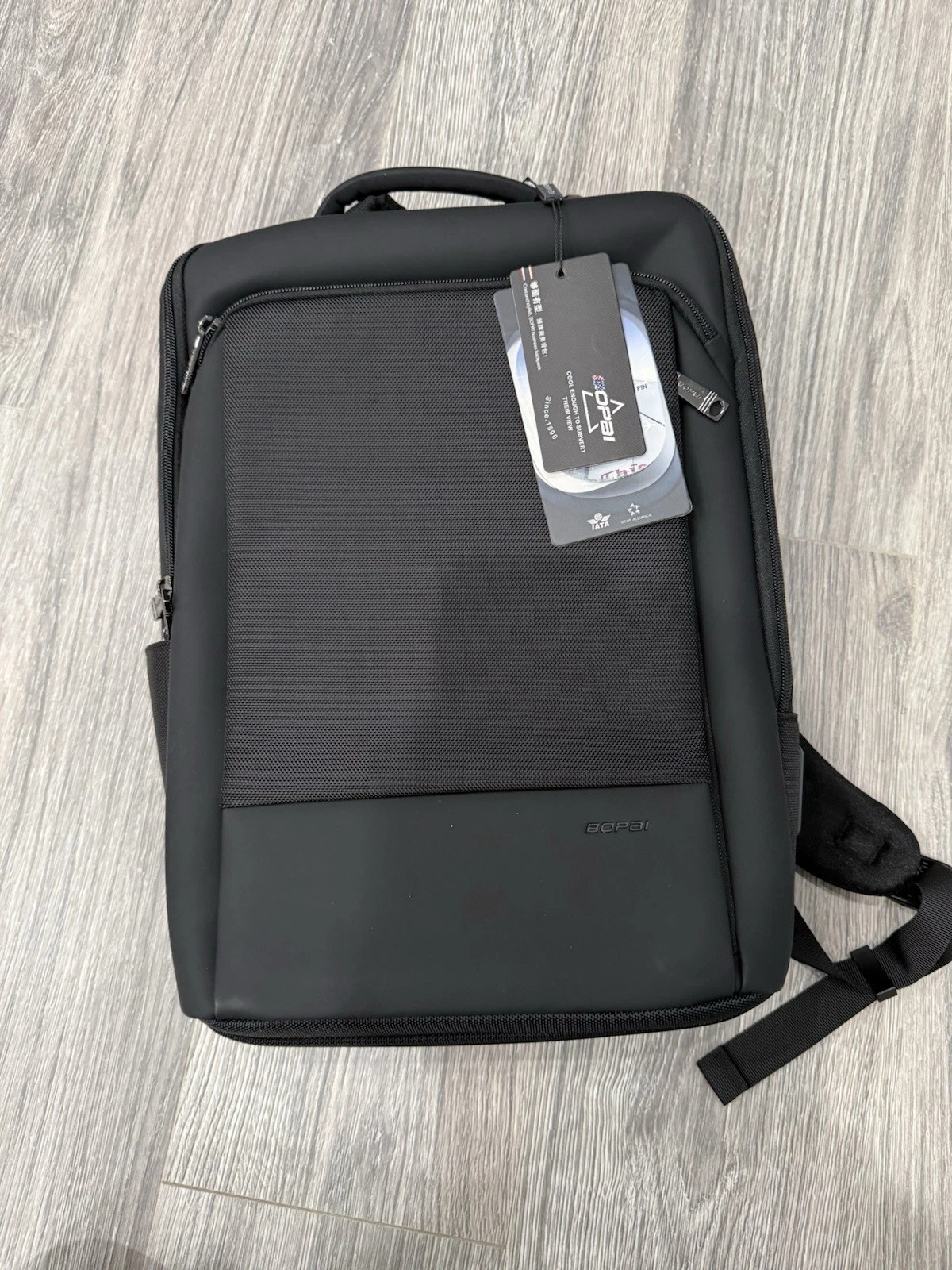 Black Backpack – Lightweight & Durable – Everyday Casual School Travel Bag