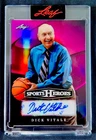 2026 Leaf Metal Sports Heroes Dick Vitale Purple Auto Autograph 1/4 SSP !!