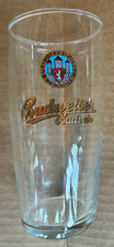 Genuine Budvar Czech original Budweiser 0.5L half-liter beer glass