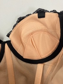 Agent Provocateur Matilda Brown Black Corset AP3 Medium
