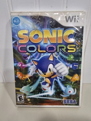 Sonic Colors Nintendo Wii Complete CIB Tested Working Good 