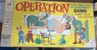 Vintage 1965 Operation Skill Board Game 4545 Milton Bradley Partially Complete