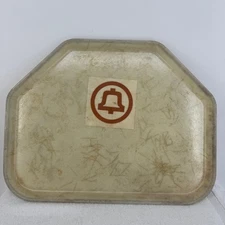 Vtg Si-Lite Pacific Bell Serving Cafeteria Meal Tray Home Decor Kitchen Diner