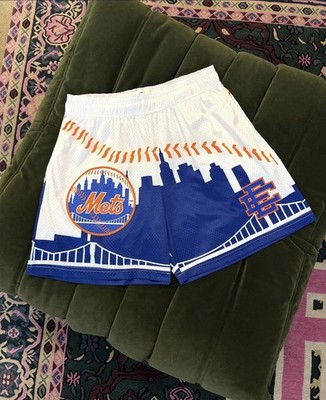Eric Emanuel x New York Mets MLB Shorts White/Blue/Orange XXL