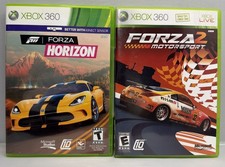 Lot Of 2 Microsoft Games XBOX 360 Microsoft Forza Horizon & 2 Motorsport