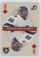 2021-22 O-Pee-Chee Playing Cards Andrei Vasilevskiy #2-DIAMONDS vs3