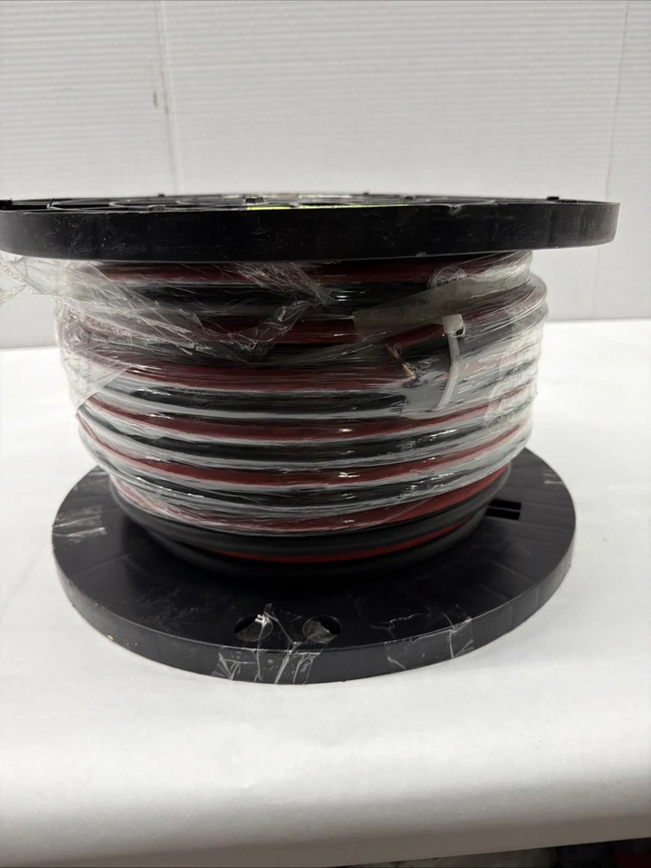 Grote Cable, Bulk, 2 ga., 2 Cond, Black/Red, 100 ft 82-5762 - Image 2 of 4