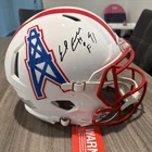 Houston Oilers Earl Campbell Signed Full Size Authentic Helmet with Beckett COA