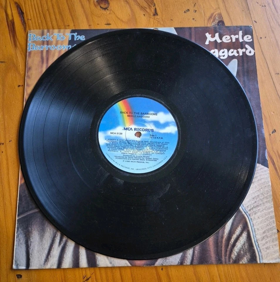 Merle Haggard Back To The Barrooms - Image 4 of 4