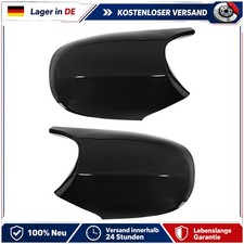 Spiegelkappen Paar f�r BMW E93 E91 LCI 2009-2013 Schwarz ABS Austausch