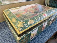 E. OTTO SCHMIDT LEBKUCHEN CASTLE VIEW BISCUIT TIN 1998 GERMANY