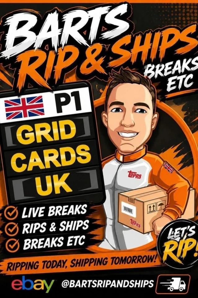 Grid Cards LIVE - F1 & Multi-Sport - Packs/Breaks/Singles/Boxes RIPPED LIVE