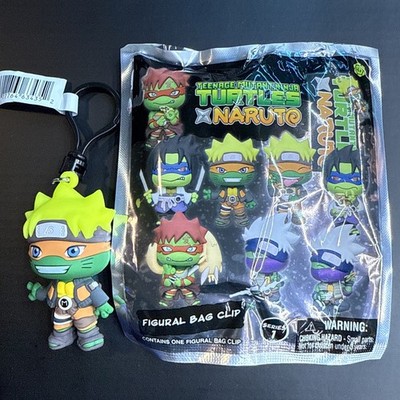 Mikey x Naruto - TMNT x Naruto Series 1 - 3D Figural Bag Clip Monogram NEW