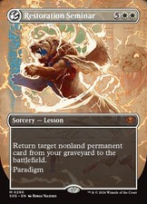 MTG Magic the Gathering Restoration Seminar (290/444) Secrets of Strixhaven LP