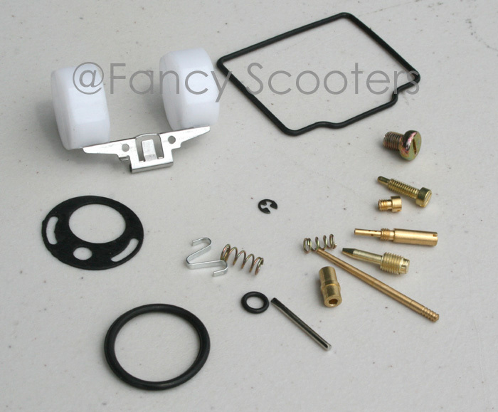 PZ22 Carburetor Repair Kit for 125cc Mini Choppers, ATVs, Dirt