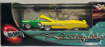 2002, 100% HOT WHEELS, JOHN D AGOSTINO KUSTOM KARS, BIARRITZ, CADILLAC