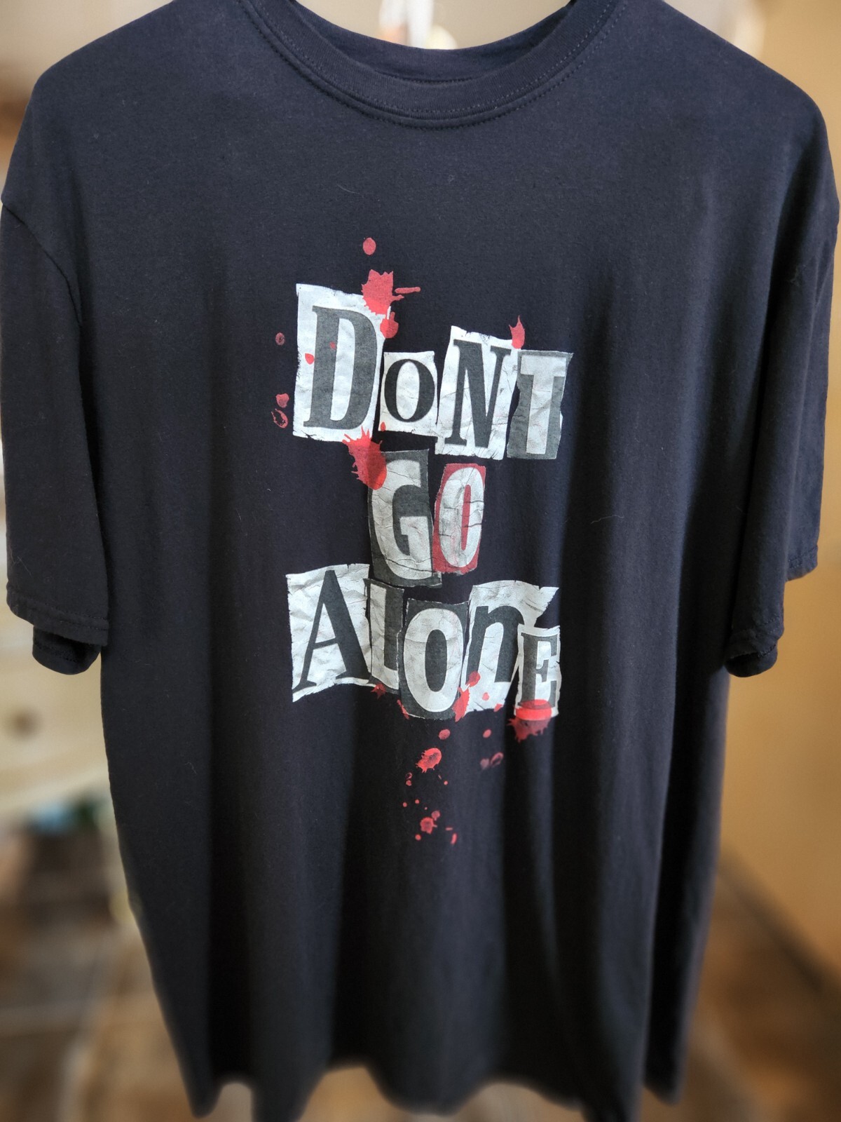 ALTRA Universal Studios Halloween Horror Nights 2021 DON'T GO ALONE Nero UNISEX XL