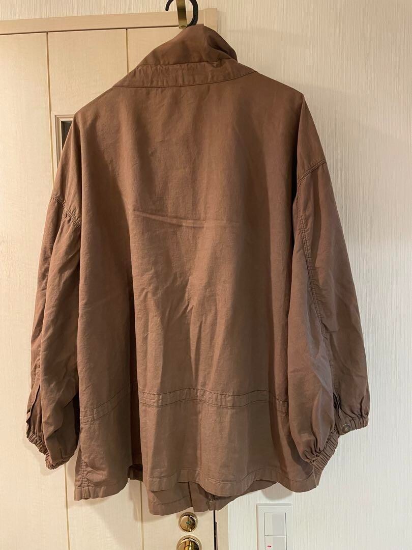 CLOSED Marite Francois Girbaud Safari Jacket 44 Brown Cotton CLOSED Marite Francois Girbaud Safari Jacket 44 Brown Cotton
