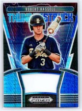 2020 Panini Prizm Draft Picks #TH-4 Robert Hassell Thunderstruck Hyper Blue