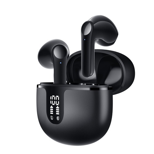 Bluetooth 5.3 Casque Audio Écouteur Casque sans Fil Écouteurs - Photo 2 sur 8