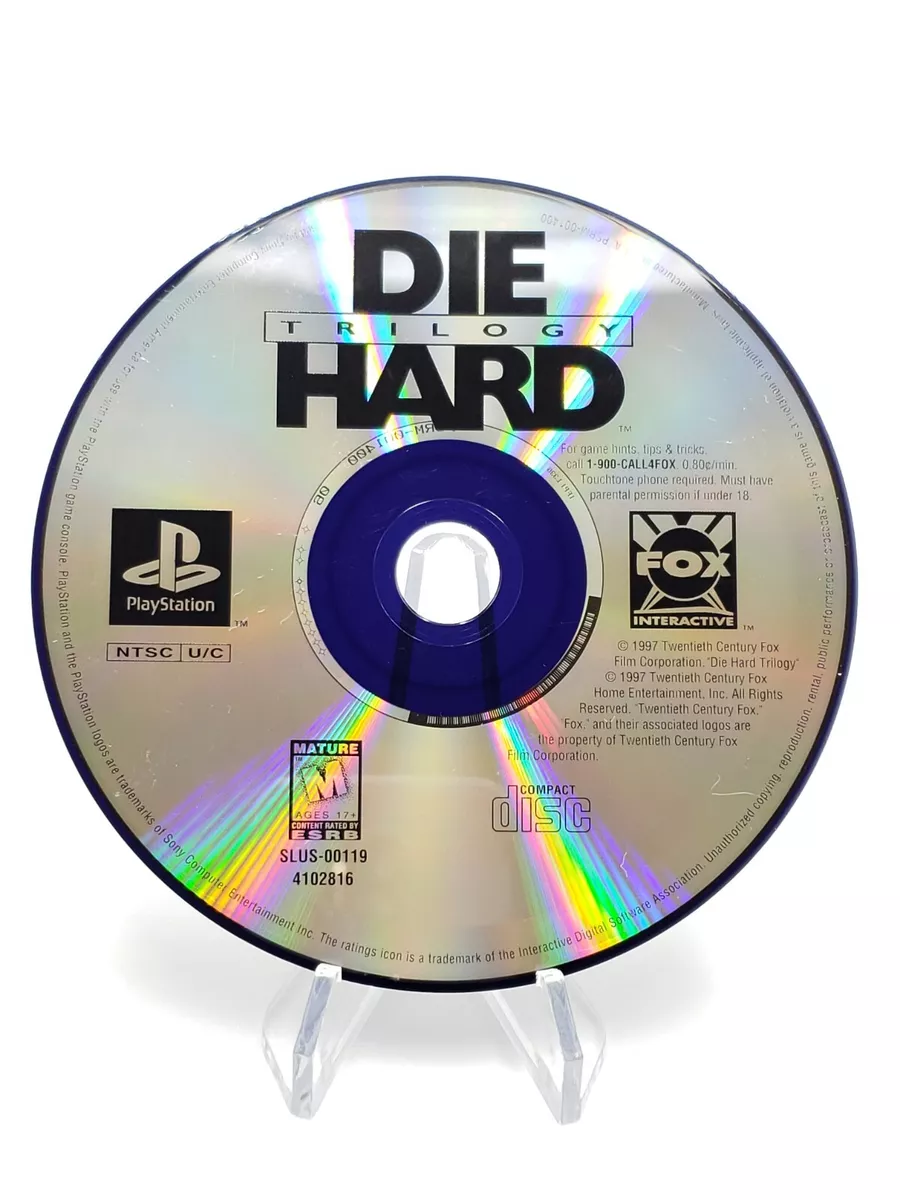 Die Hard Trilogy for Sony PlayStation 1 PS1 Disc Only Tested