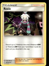 Pokemon Roxie 205/236 Cosmic Eclipse Non Holo Uncommon 2 Card Lot