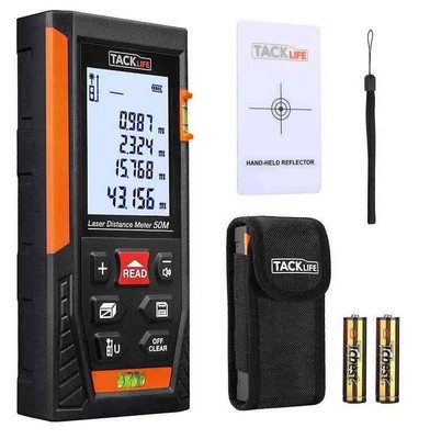 Telemetro Laser 1500 M – Misuratore Distanza, Area, Volume, Con Inclinometro, Per Topografia