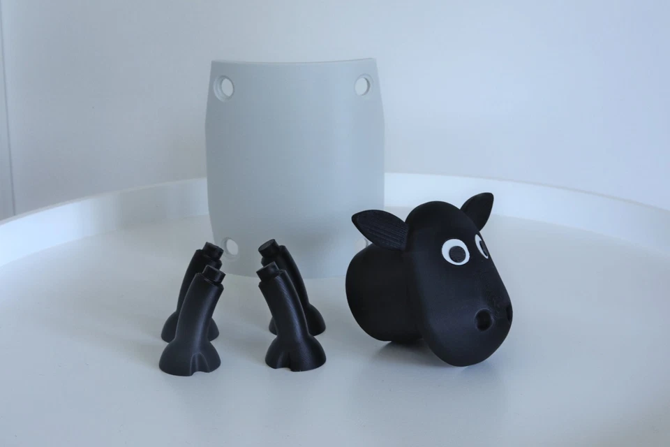 Lustiger Schaf-Toilettenpapierhalter – Nachhaltiger Hingucker fürs Bad! - Bild 4 von 4