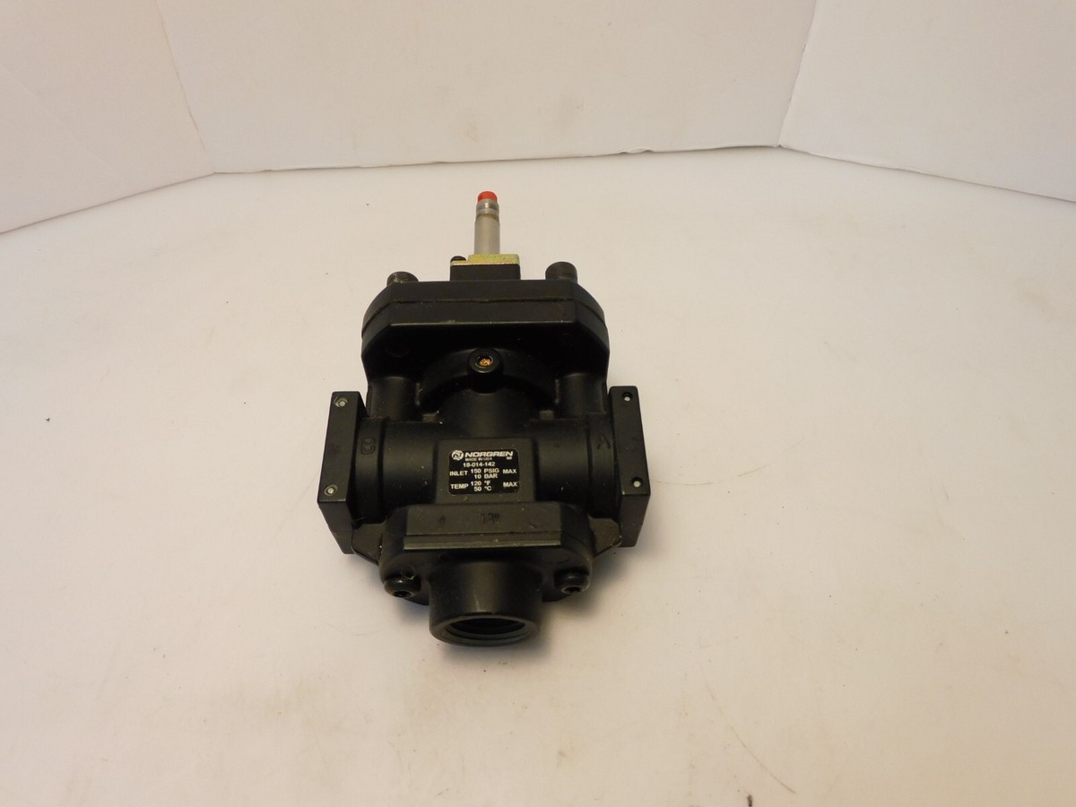 NORGREN 18-014-142 SOLENOID POPPET VALVE 3/8