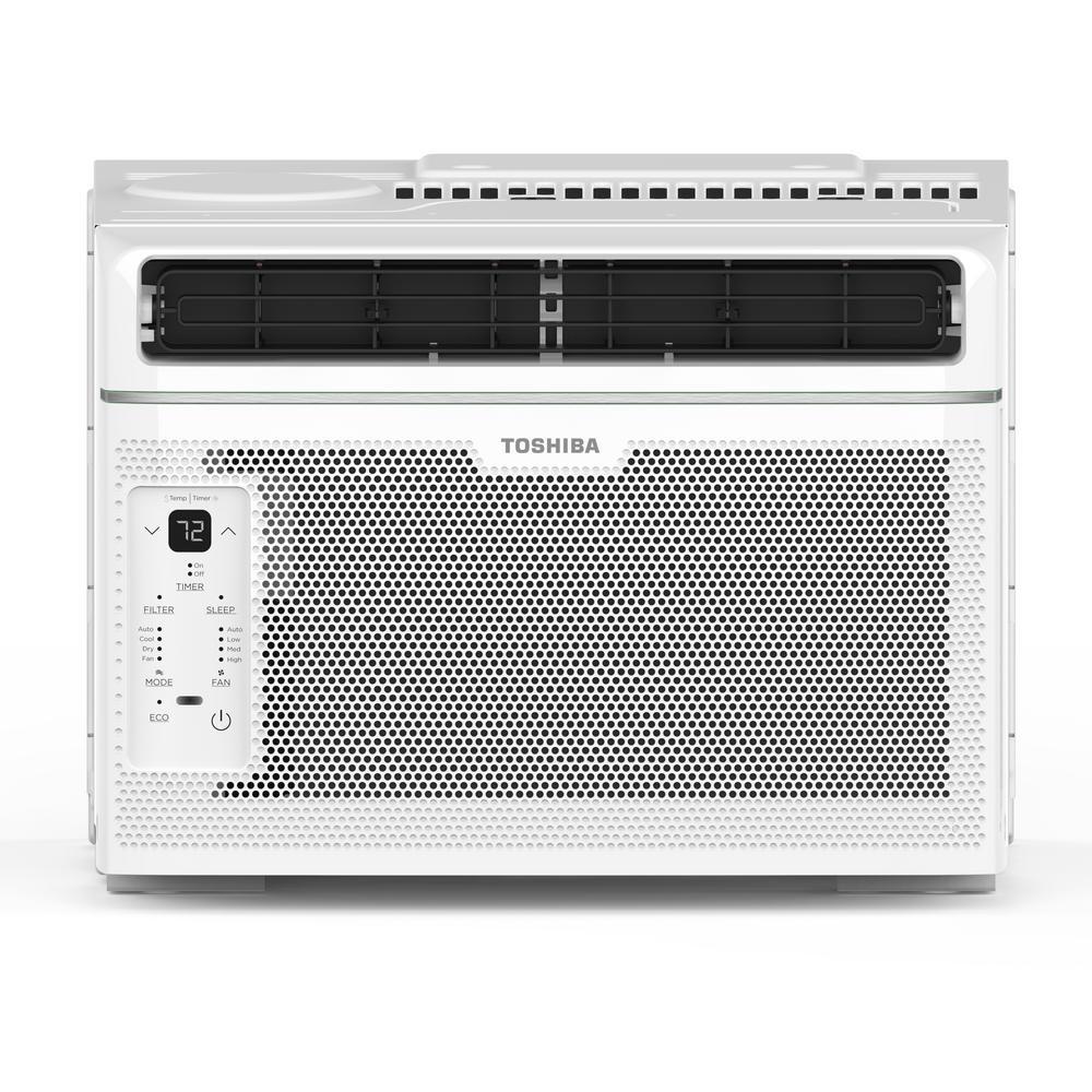 Toshiba Window Air Conditioner With Remote 6000-BTU 115-Volt White