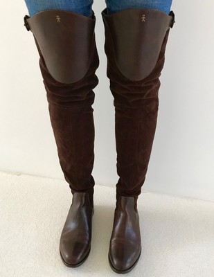 italian leather thigh high boots