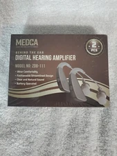 Medca Rechargeable Hearing Amp OTC Non Prescription ZDB-111 Behind Ear SEALED 