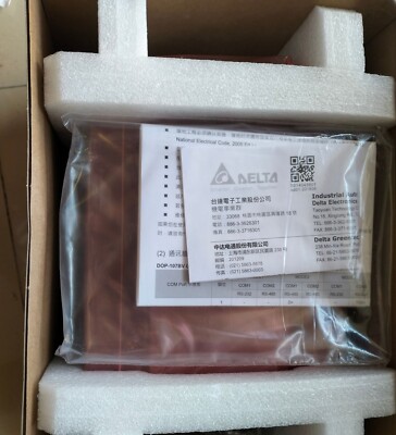 Delta 7 Inch DOP-107BV HMI Touch Screen Panel Machine Ethernet Interface USB