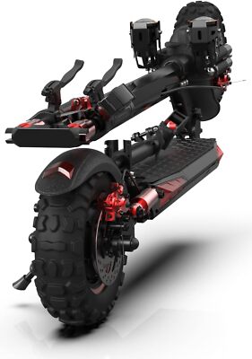 48v 1200W Electric Scooter For Adult 11''Off Road Fat Tires Fast Speed USA MAX x6
