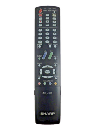 GA806WJSA NEW SHARP OEM LCD TV REMOTE CONTROL PN: RRMCGA806WJSA