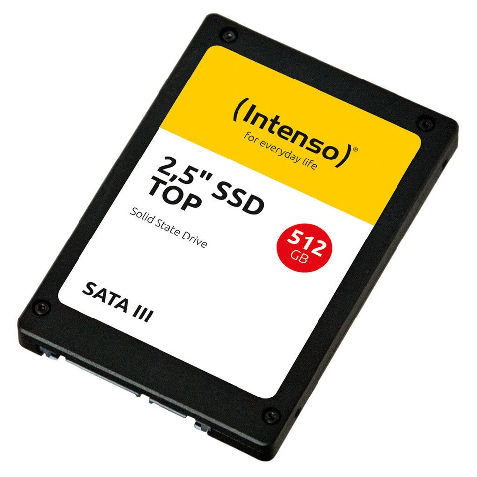 Intenso SSD interne Festplatte Top 1TB 2TB 512GB 256GB 2,5" SATA III Solid State - Bild 3 von 4