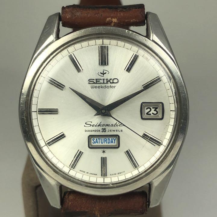 SEIKO WEEKDATER Mechanical self-winding 6218-8971 | eBay SEIKO WEEKDATER Mechanical self-winding 6218-8971 | eBay