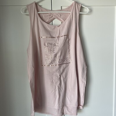 Calia By Carrie Underwood - Tank Top - 1X - Pink - NWOT - Break Boundaries