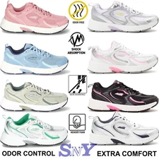 AVIA Women's 5000 Performance Sneakers Odor Control memory Foam Insole Mesh