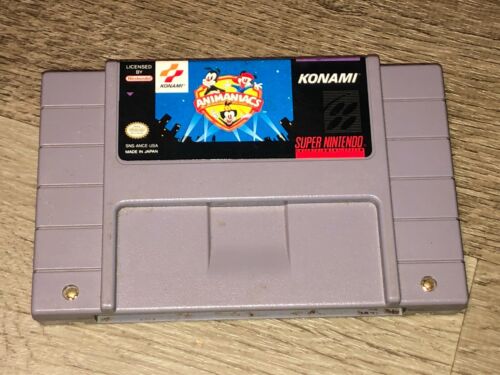 Animaniacs Super Nintendo Snes Cleaned & Tested Authentic - Photo 1 sur 3
