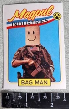 Magpul Bag Man With Gun Stickers/Decal Tactical AR AK Hunting Shot Show 2024
