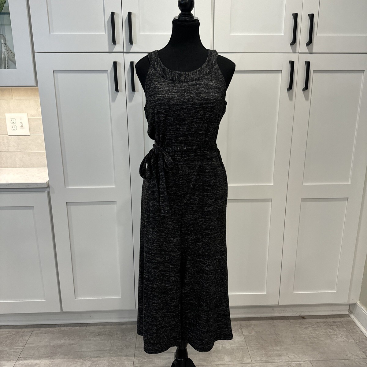 ワンピース S drape romper SOFT-DRAPE JERSEY ROMPER T By Talbots Size Small Comfortable Soft