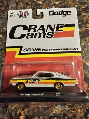 M2 Machines  1966 Dodge Charger Hemi Crane Cams